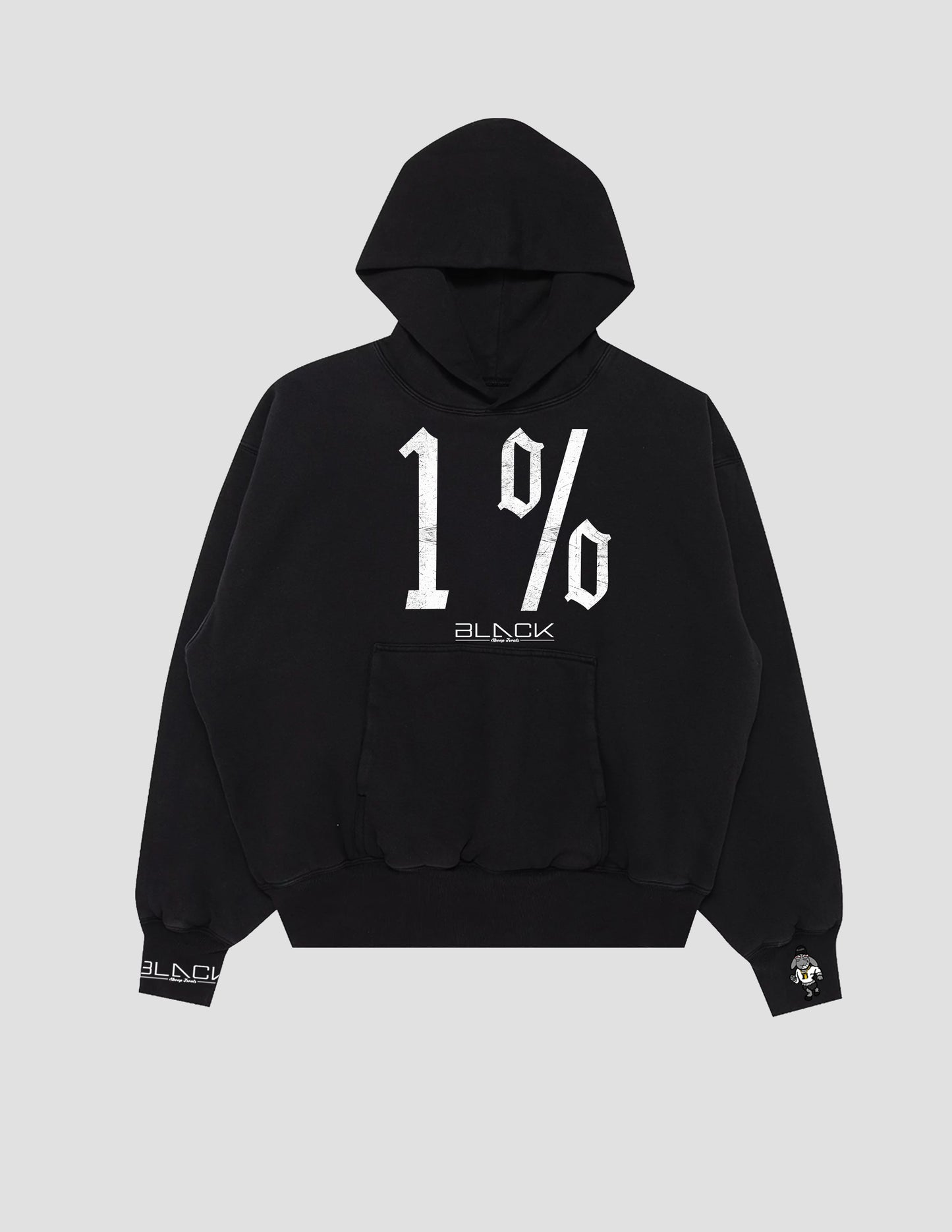 1% Unique Sheep Pullover Hoodie
