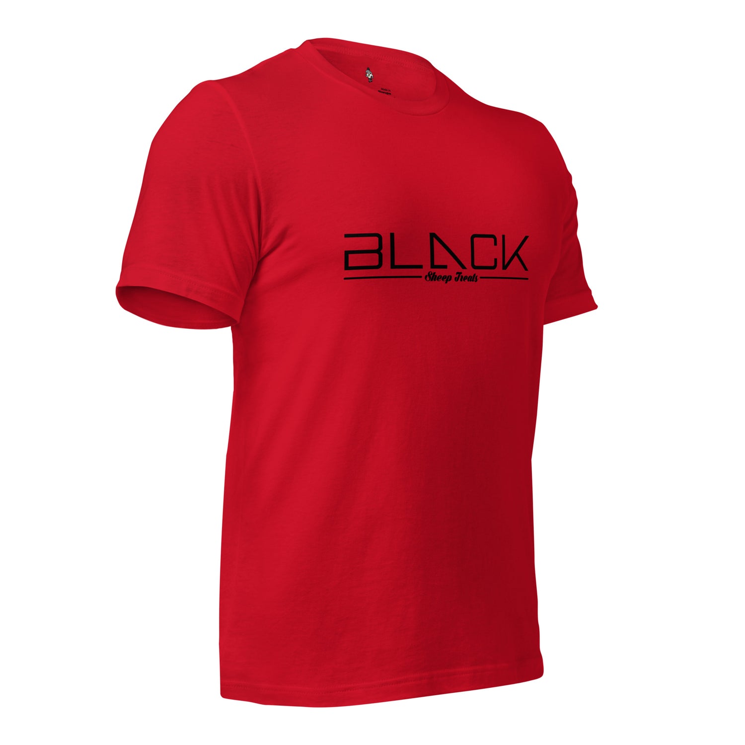 Black Sheep Treats Classic Logo Tee in red